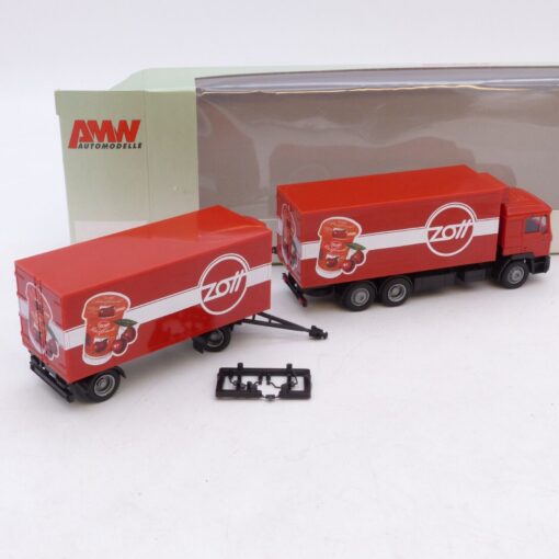 AWM / AMW 1:87 Nr.: 5512-1 MAN F90 Hängerzug Zott, in EVP EB7328 – Bild 3