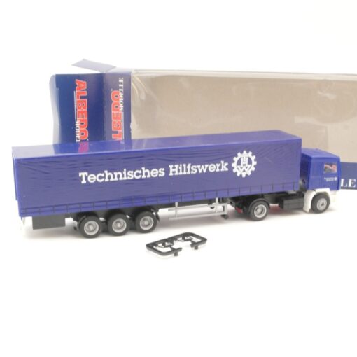 Albedo 1:87 660005 Volvo F12  Sattelzug Technisches Hilfswerk in OVP QR8155 – Bild 3