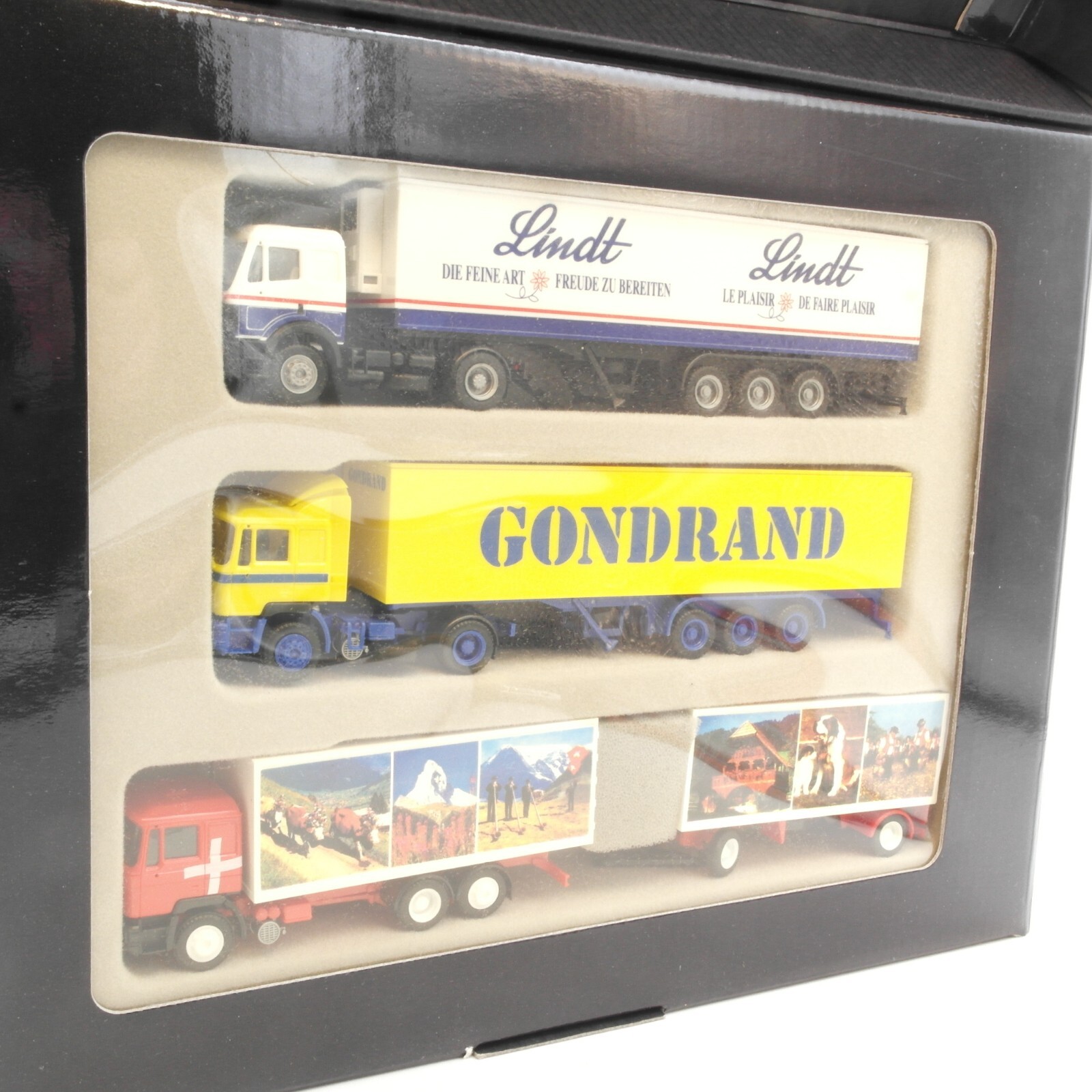 Albedo 1:87 Edition Europa Schweiz 3er Set LKW in OVP RA9819 – Bild 3