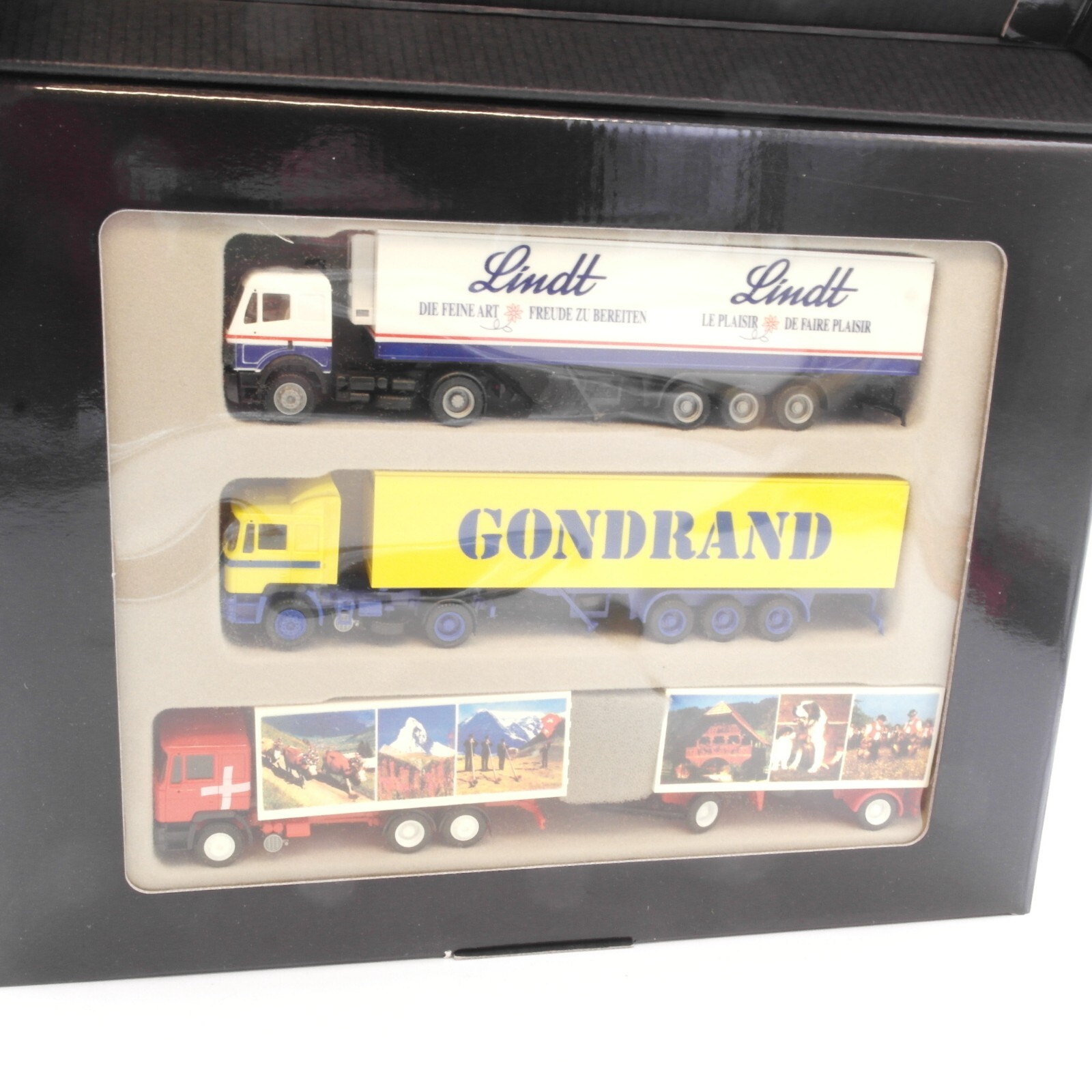 Albedo 1:87 Edition Europa Schweiz 3er Set LKW in OVP RA9819