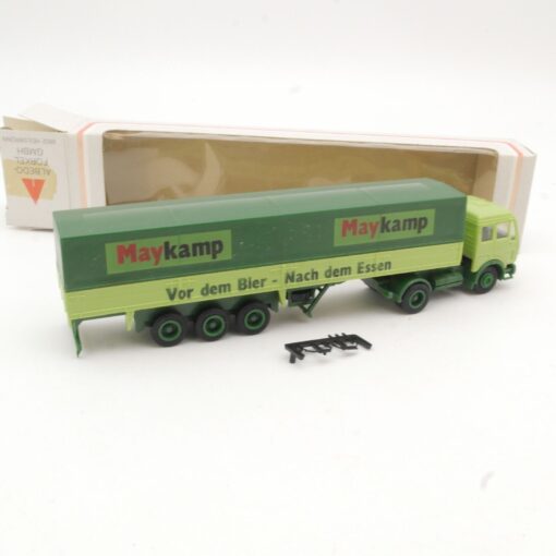 Albedo 1:87 MB Sattelzug Maykamp vor dem Bier in OVP QR9691 – Bild 3
