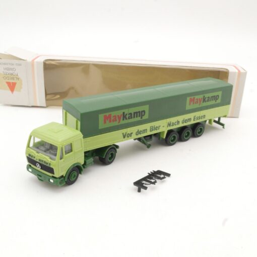 Albedo 1:87 MB Sattelzug Maykamp vor dem Bier in OVP QR9691