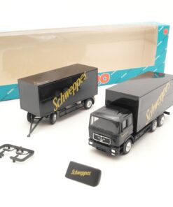 Albedo 1:87 Nr.: 200259 MAN F90 Hängerzug Schweppes in OVP RA8831