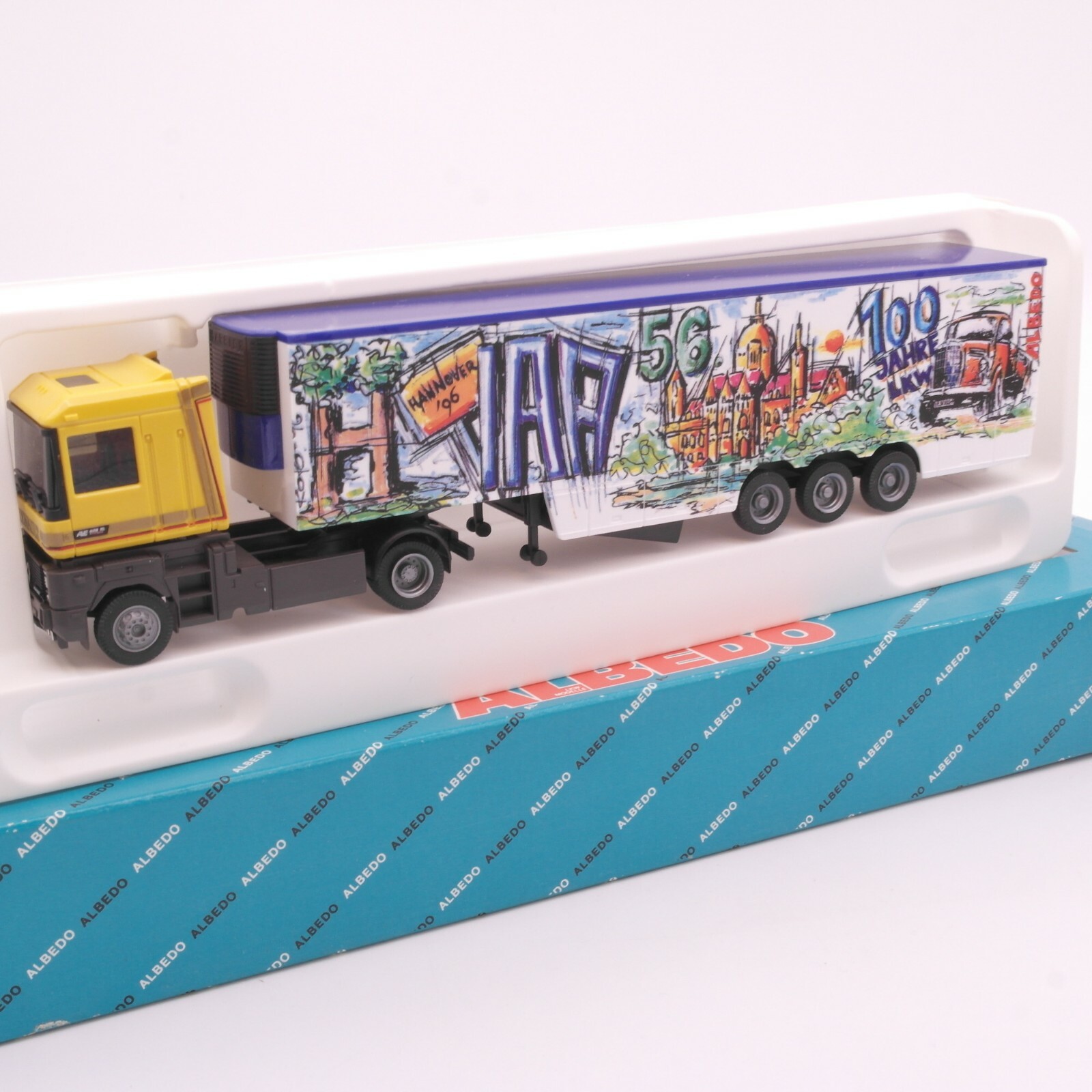 Albedo 1:87 Renault Sattelzug IAA Hannover 96 100 Jahre LKW in OVP RT4806