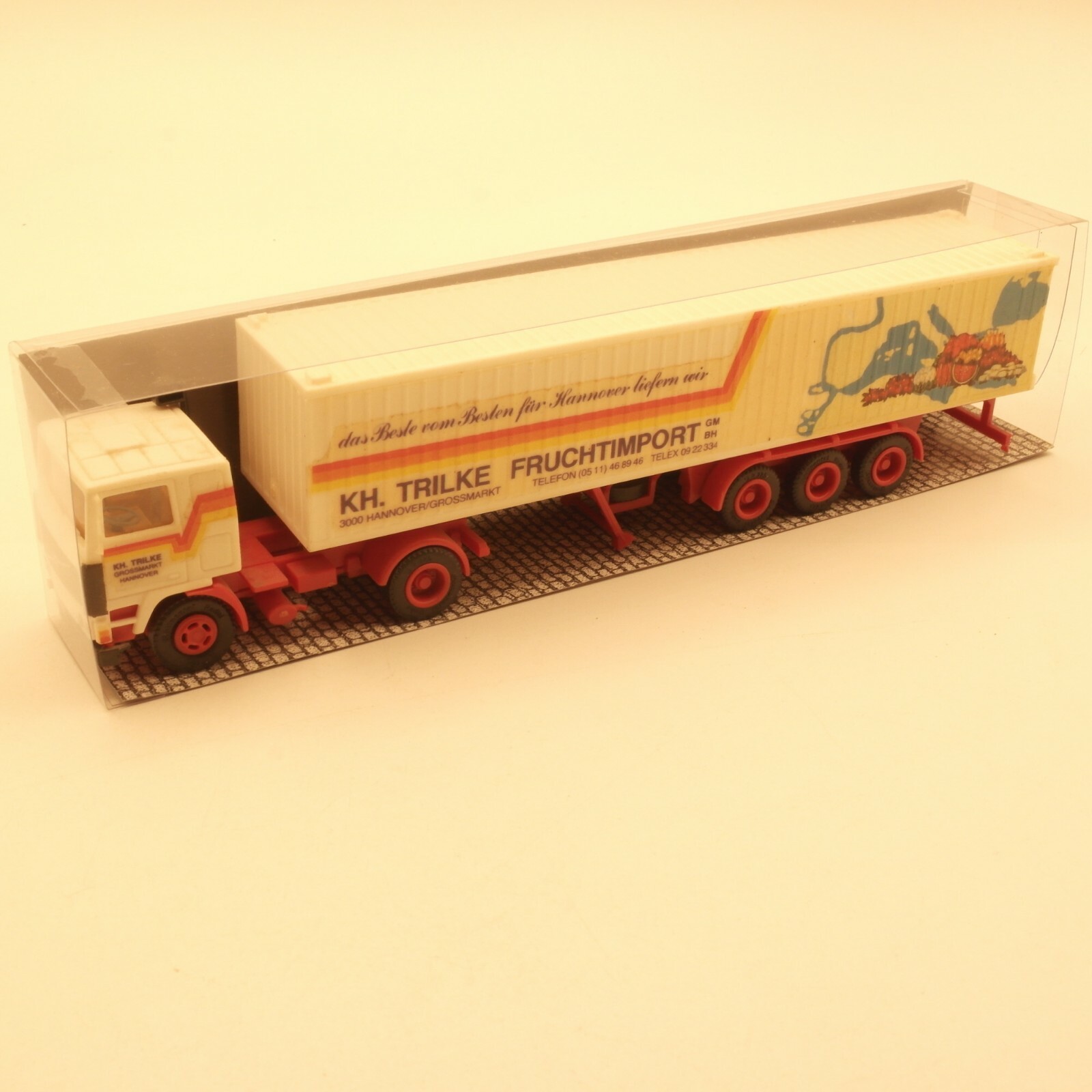 Albedo 1:87 Werbemodell MAN Sattelzug Corny Müsli-Riegel in OVP ER9845 – Bild 3