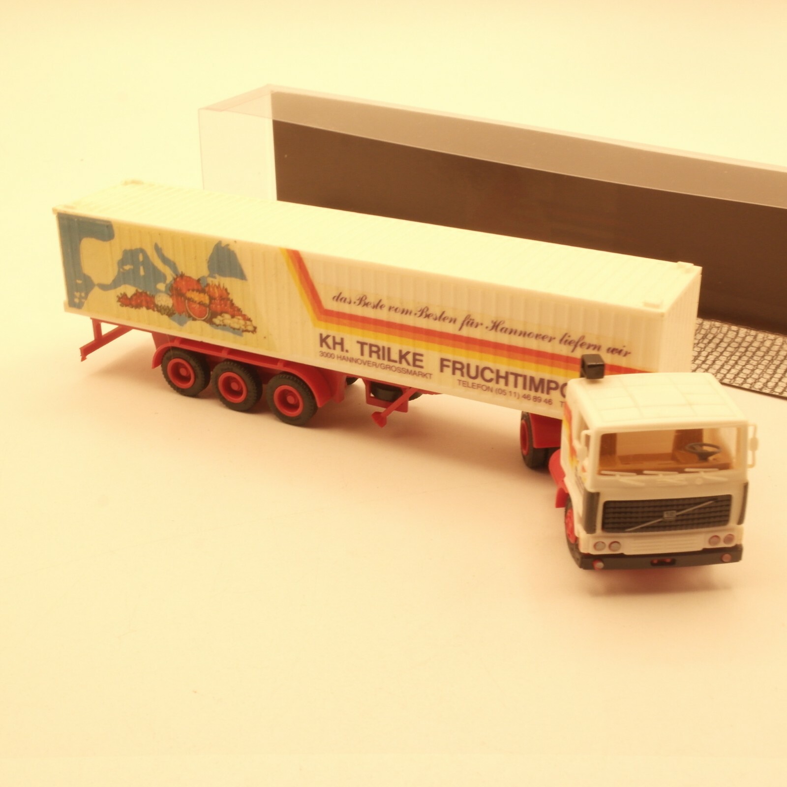 Albedo 1:87 Werbemodell MAN Sattelzug Corny Müsli-Riegel in OVP ER9845