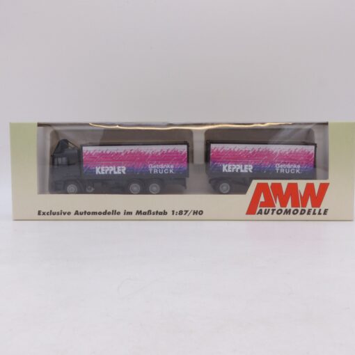 Albedo / AMW 1:87 MAN F90 Hängerzug Keppler Getränke Truck, in EVP EB7806 – Bild 4