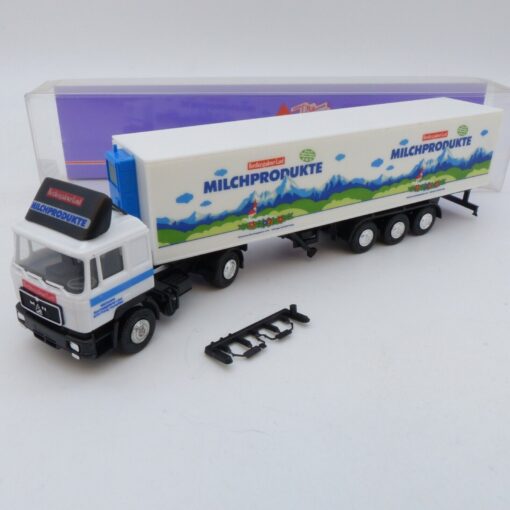 Albedo / Herpa 1:87 MAN F2000 Sattelzug Milchprodukte, in OVP EB74