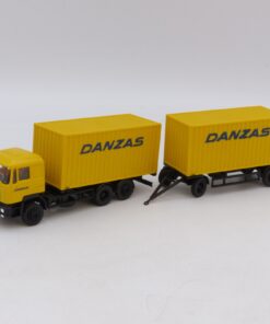 Albedo / Herpa 1:87 MAN F90 Hängerzug DANZAS, siehe Bilder o. EB7938