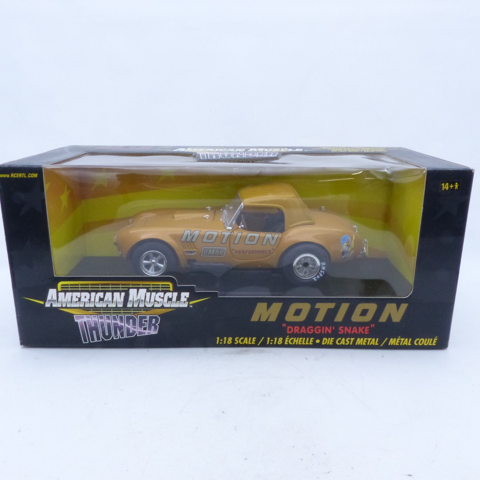 American Muscle ERTL 1:18 33096 Motion Draggin Snake in OVP EX8297