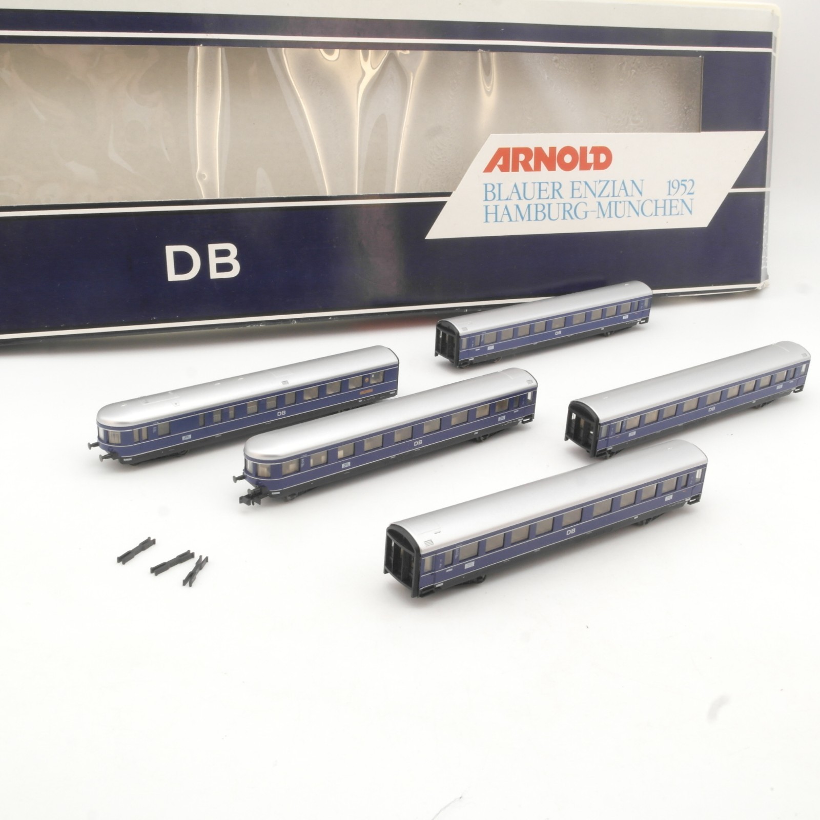 Arnold N 0174 Wagen Set Blauer Enzian 1952 Hamburg München der DB in OVP RR5302