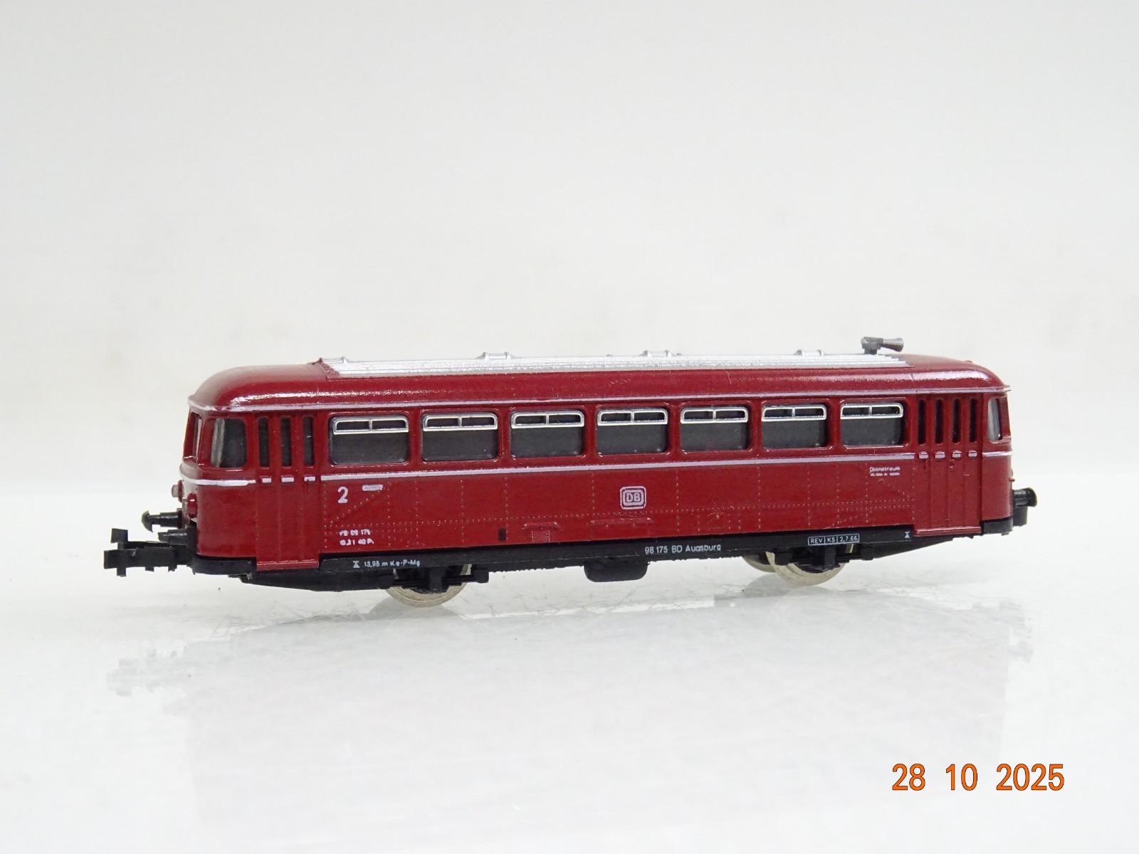 Arnold N 2912 Schienenbus Beiwagen VS 98 175 der DB JL3908 o. – Bild 3