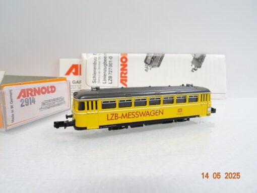 Arnold N 2914 Schienenbus LZB-Messwagen der DB mit Antrieb in OVP JL725