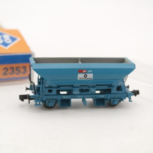 Arnold N Selbstentladewagen vetro recyclind der SBB in EVP RR2244