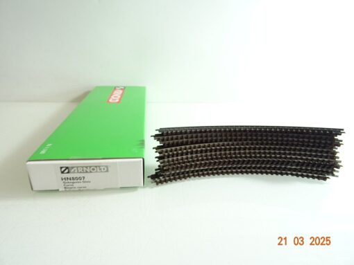 Arnold Spur HN 8007 Gebogenes Gleis 11 Stück siehe Foto in OVP CK6875 – Bild 3