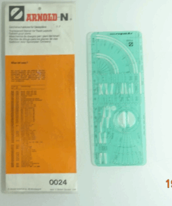 Arnold Spur Nn0024 Zeichenschablone für Gleispläne siehe Foto in OVP CK8317