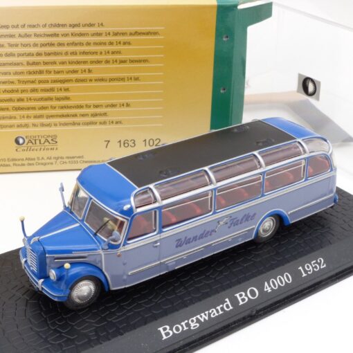Atlas 1:72 7163102 Borgward BO 4000 1952 Reisebus Wander Falke in OVP EX3664