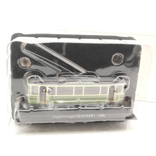 Atlas 1:87 7519018 Straßenbahn Zeppelinwagen 1909, siehe Foto in OVP RR4020 – Bild 4