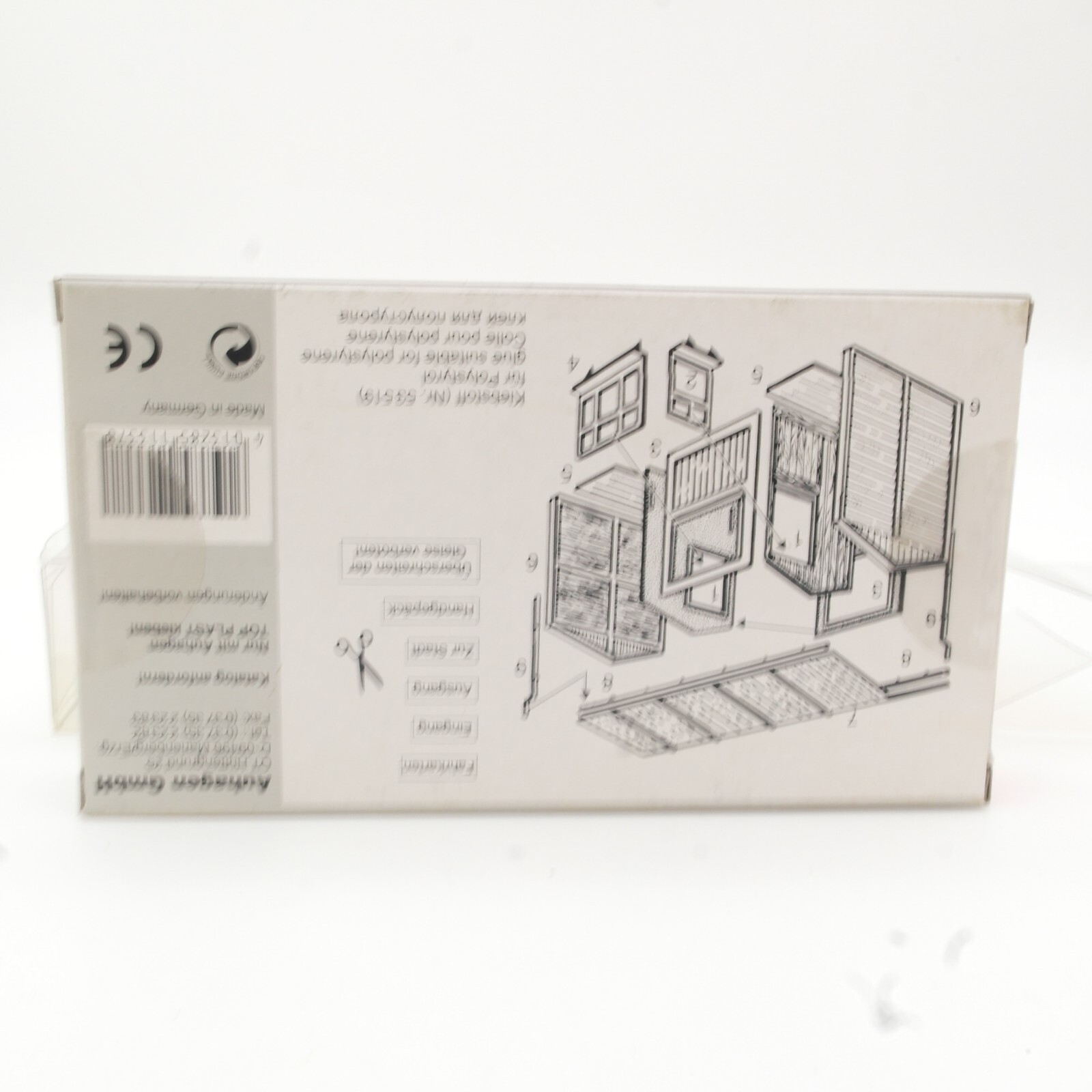 Auhagen H0 Bausatz 11 337 Bahnsteigsperre neuwertig in OVP QR4855 – Bild 3