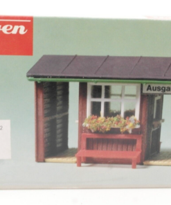 Auhagen H0 Bausatz 11 337 Bahnsteigsperre neuwertig in OVP QR4855