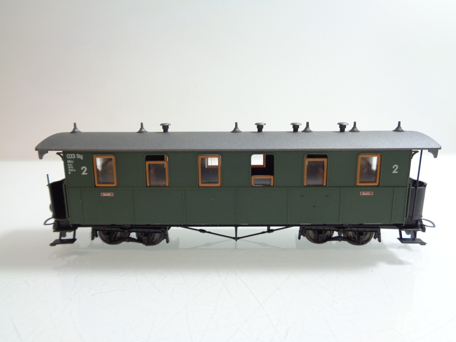 BEMO H0 3208 AC Personenwagen 2. Kl. in OVP F568 – Bild 3