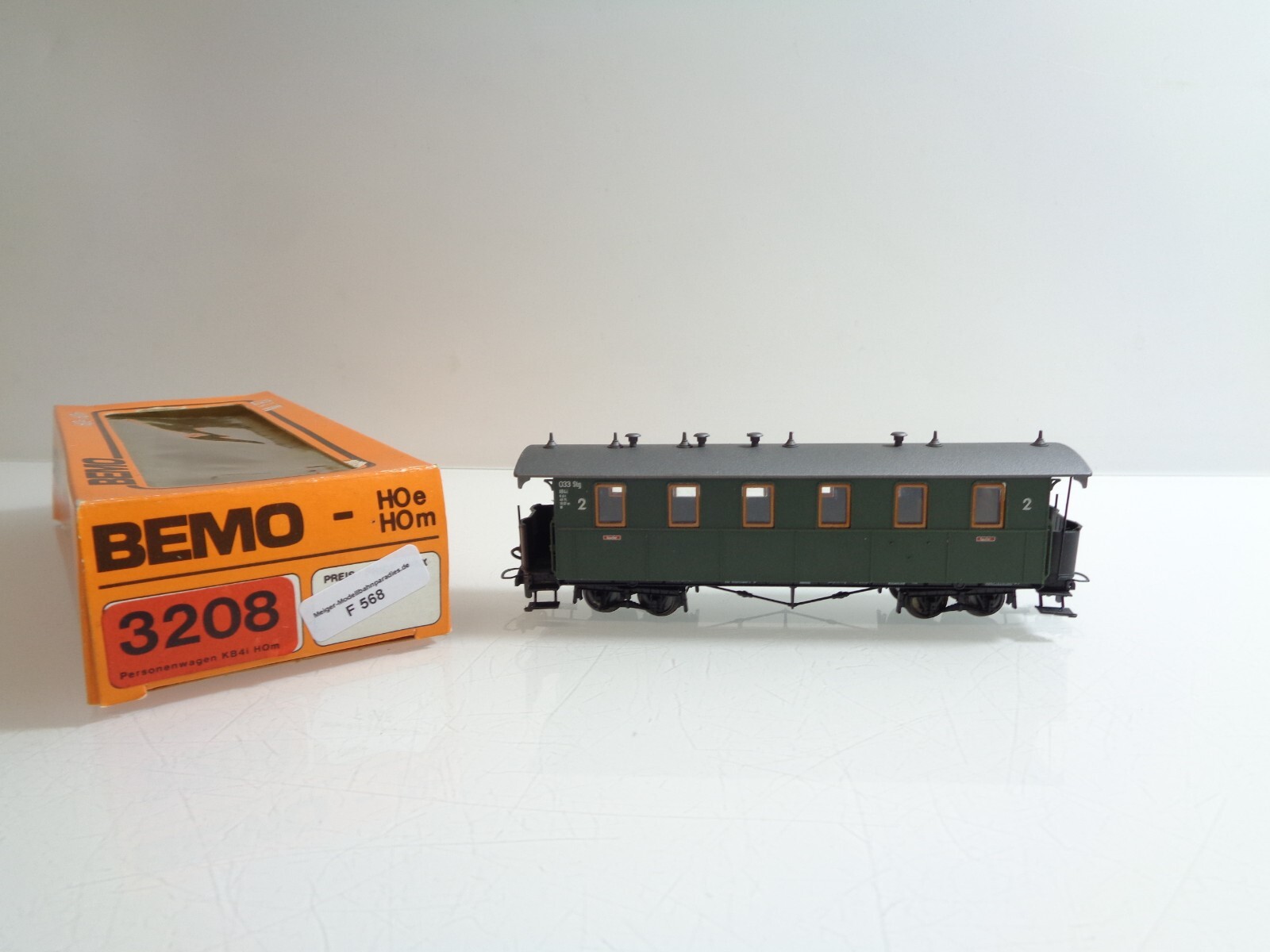 BEMO H0 3208 AC Personenwagen 2. Kl. in OVP F568
