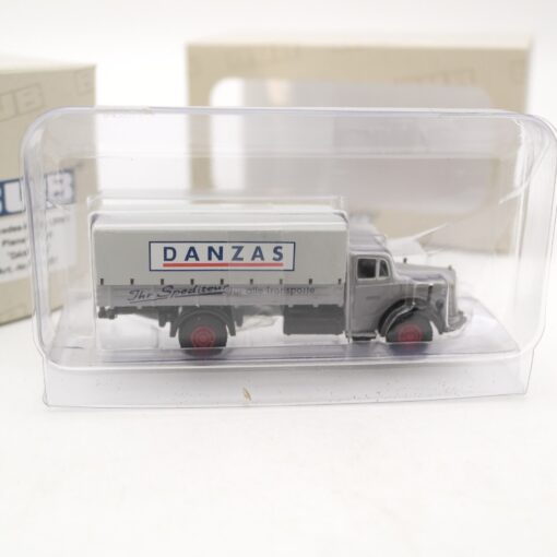 BUB 1:87 018157 MB L6600 Planen-LKW Danzas in OVP QR8699 – Bild 3