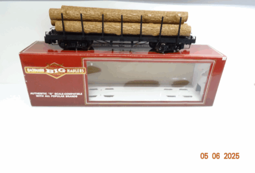 Bachmann Spur G 98470 Rungenwagen Baumstämmen siehe Foto in OVP CK8678
