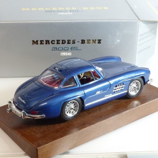 Bburago 1:18 3513 Mercedes Benz 300 SL (1954) blau metallic in OVP EX3223 – Bild 4
