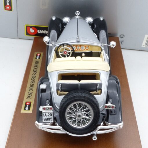 Bburago / Burago 1:18 3520 Mercedes Benz 500K Roadster zweifarbig in OVP EX4399 – Bild 6