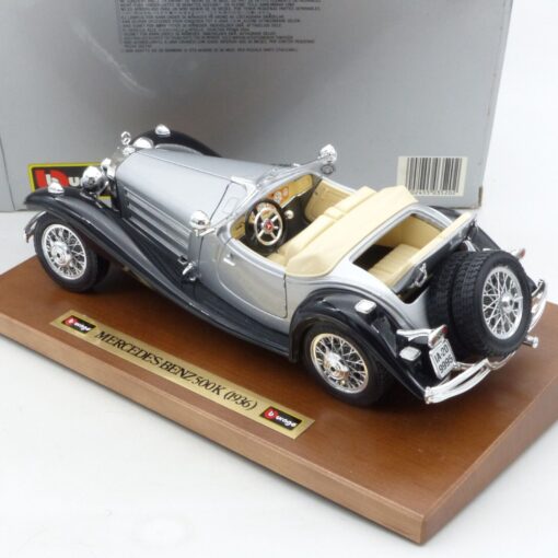 Bburago / Burago 1:18 3520 Mercedes Benz 500K Roadster zweifarbig in OVP EX4399 – Bild 7