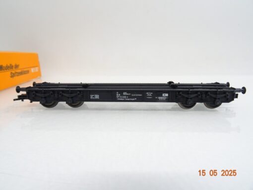 Bemo H0 2401 Schmalspur-Transportwagen der DB in OVP PR7670 – Bild 3