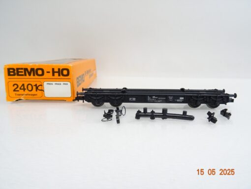 Bemo H0 2401 Schmalspur-Transportwagen der DB in OVP PR7670