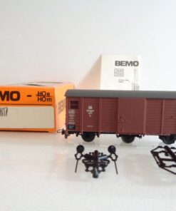 Bemo H0e 2002 817 gedeckter Güterwagen der DB in OVP BH826