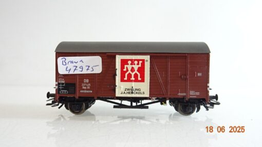 Brawa H0 47975 gedeckter Güterwagen Zwilling der DB PR8604 o.