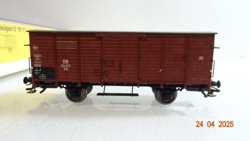 Brawa H0 48214 gedeckter Güterwagen G10 der DB in OVP PR7229 – Bild 3