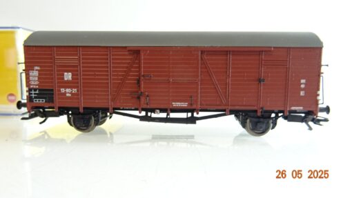 Brawa H0 48677 gedeckter Güterwagen Gltu der DR in OVP PR8039 – Bild 3