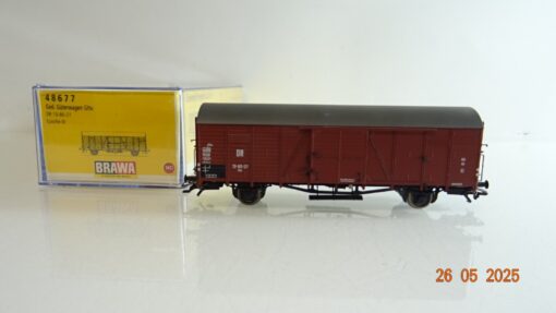 Brawa H0 48677 gedeckter Güterwagen Gltu der DR in OVP PR8039