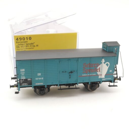 Brawa H0 49010 Bierwagen Selters Sprudel der DB in OVP QR8503 – Bild 3