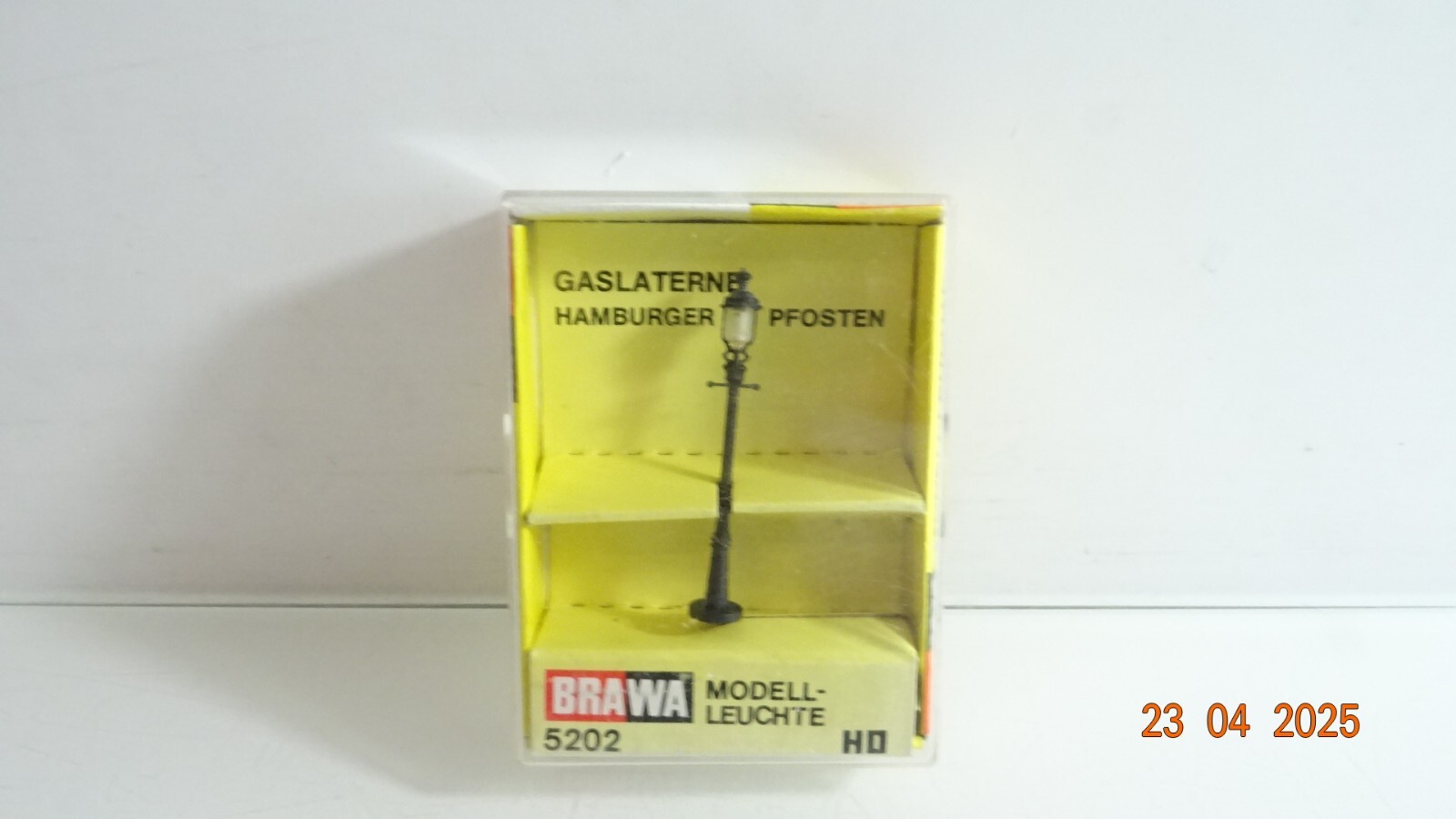 Brawa H0 5202 Gaslaterne Hamburger Pfosten siehe Foto in OVP CK7694