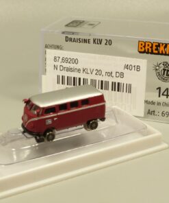 Brekina 1:160 69200 N Draisine KLV 20 rot DB in OVP EX6238