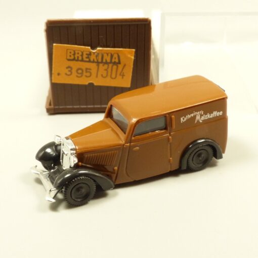 Brekina 1:87 1304 DKW F7 Kastenwagen DKW Kathreiner´s Malzkaffee in OVP EX5326