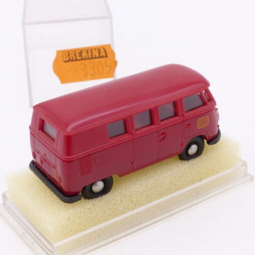 Brekina 1:87 3168 VW T1 Bulli Kleinbus DB rot in OVP EX4825 – Bild 3
