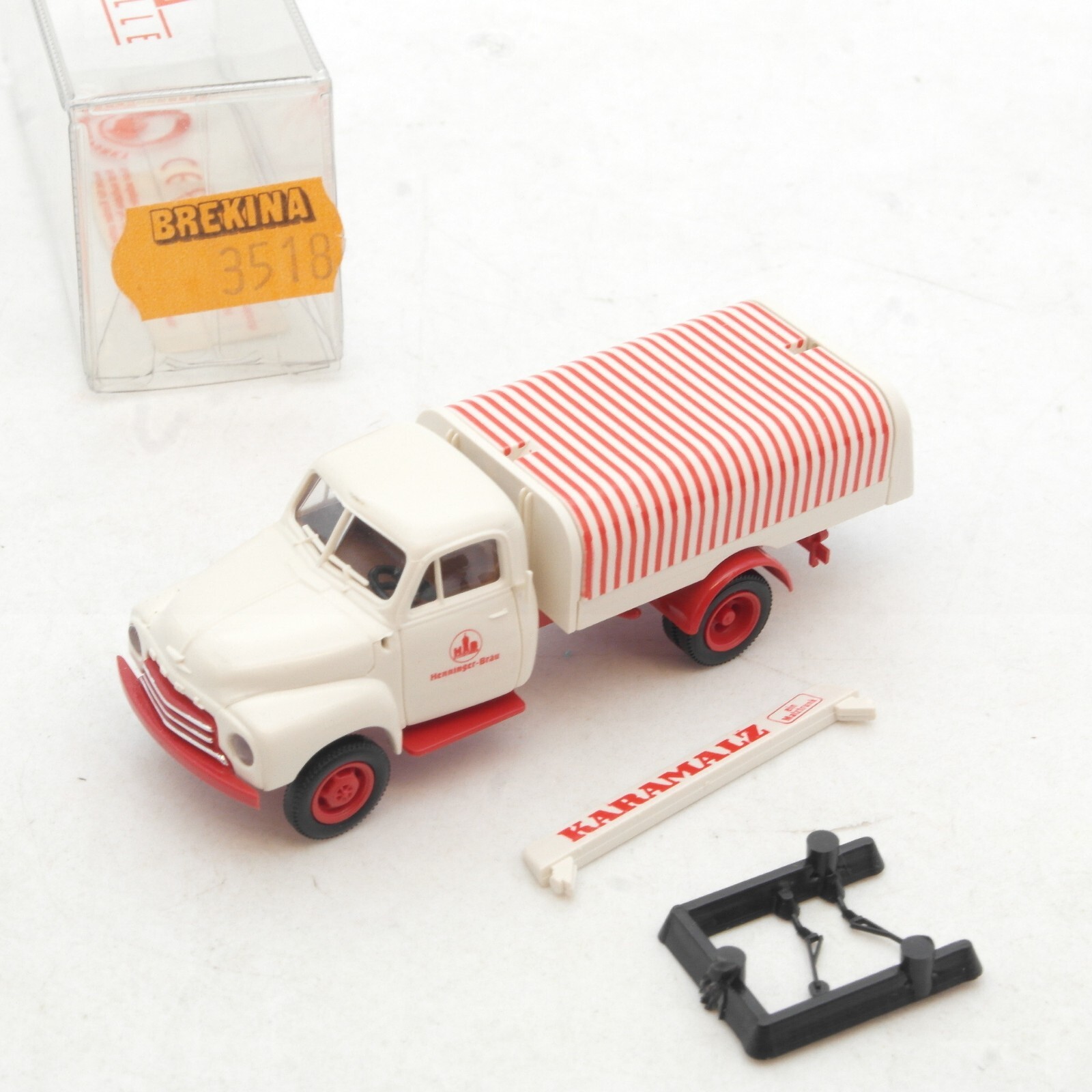 Brekina 1:87 3518 Opel Blitz Pritsche Karamalz in OVP RG899 – Bild 3