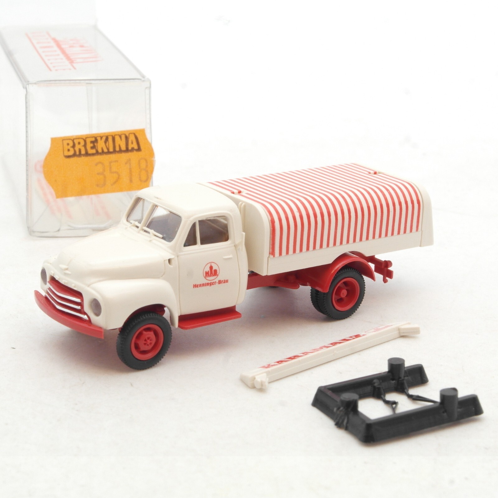 Brekina 1:87 3518 Opel Blitz Pritsche Karamalz in OVP RG899