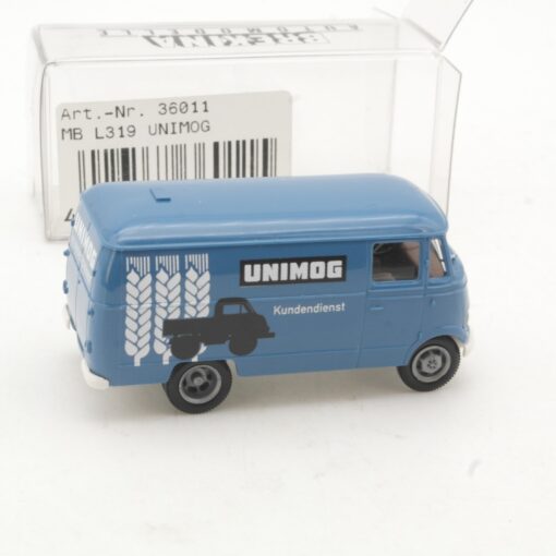 Brekina 1:87 36011 Mercedes MB L 319 Unimog Kundendienst in OVP RR2960 – Bild 3