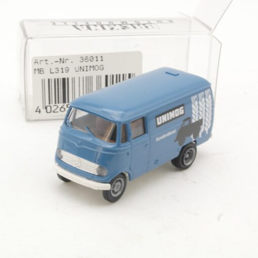 Brekina 1:87 36011 Mercedes MB L 319 Unimog Kundendienst in OVP RR2960