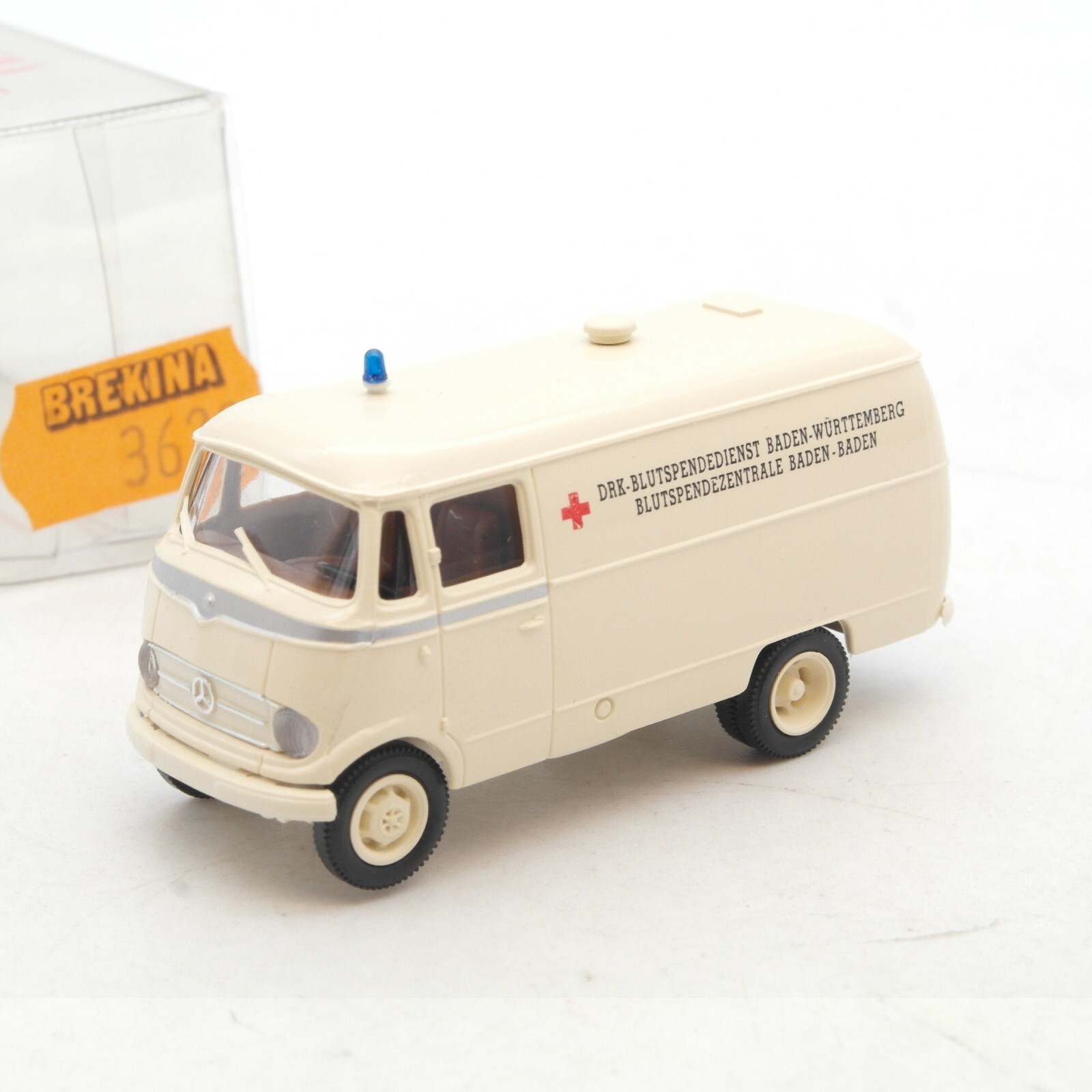 Brekina 1:87 3623 MB L319 Kasten DRK Blutspendedienst in OVP RF9374