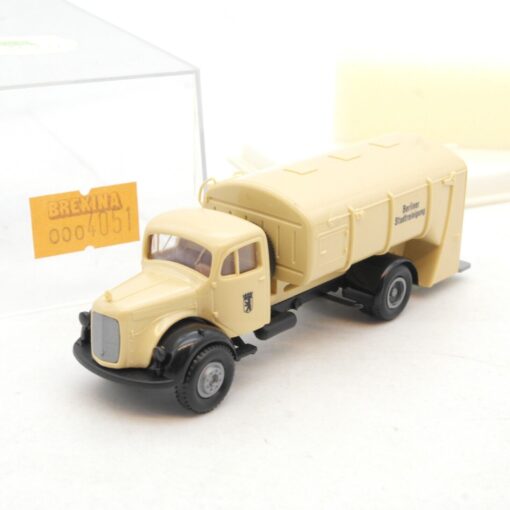 Brekina 1:87 4051 Mercedes Benz L311 Müllwagen BSR in OVP RG161