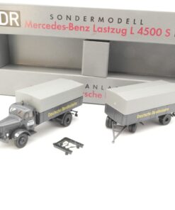 Brekina 1:87 44114 MB Lastzug L 4500 S Sondermodell 50 Jahre DB in OVP RR868